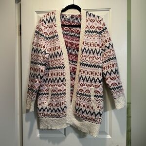 LL Bean Cotton Ragg Cardigan